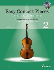 Easy Concert Pieces. Kontrabass und Klavier Band 2. Ausgabe mit CD
