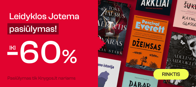 Leidyklos JOTEMA knygoms iki -60%!