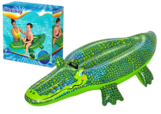 Pripučiamas plaukimo žaislas „Krokodilas“ Bestway, 152 x 71 cm