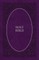 KJV, Holy Bible, Soft Touch Edition, Imitation Leather, Purple, Comfort Print