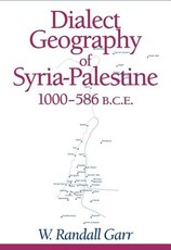 Dialect Geography of Syria-Palestine, 1000-586 Bce