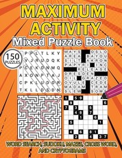 MAXIMUM ACTIVITY Mixed puzzle book