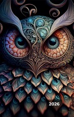 2026 m. A5 darbo kalendorius PELĖDA