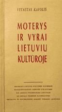 Moterys ir vyrai lietuvių kultūroje (1992)