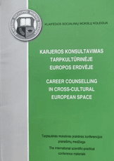 Karjeros konsultavimas tarpkultūrinėje Europos erdvėje