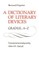 A Dictionary of Literary Devices: Gradus, A-Z
