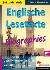 Englische Lesetexte / Biographies