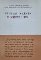 Vincas Krėvė-Mickevičius