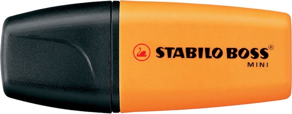 Teksto žymeklis BOSS MINI oranžinis