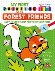 My First Painting Book: Forest Friends