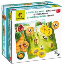 Stalo žaidimas LUDATTICA „Gyvūnų bingo“ 2in1, nuo 3 m. Stalo žaidimas LUDATTICA „Gyvūnų bingo“ 2in1, nuo 3 m.