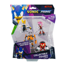 SONIC Figūrėlės, 5 vnt., 6,5 cm
