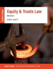 Equity & Trusts Law Directions 8e