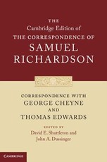 Correspondence with George Cheyne and Thomas Edwards