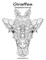 Giraffes Coloring Book for Grown-Ups 1