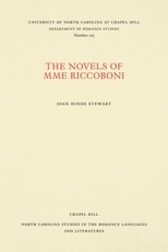 The Novels of Mme Riccoboni