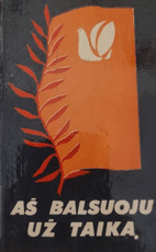 Aš balsuoju už taiką