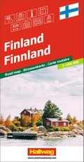 Hallwag Strassenkarte Finnland 1:650.000