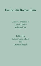Daube on Roman Law