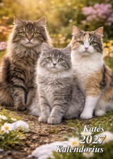 Sieninis kalendorius 2027. Katės