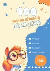 100 rašymo užduočių pirmokui, 1 dalis