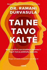 TAI NE TAVO KALTĖ. Kaip atpažinti narcistiškus žmones ir išgyti nuo jų padarytų skriaudų