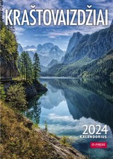 Sieninis kalendorius 2024 m. Kraštovaizdžiai