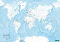 Weltkarte zum Ausmalen, Entdecke die Welt, Poster 1:40 000 000Plano in Rolle