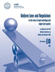 Uniform Laws and Regulations in the areas of legal metrology and engine fuel quality