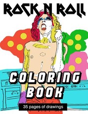Rock n Roll Coloring Book