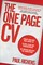The One Page CV