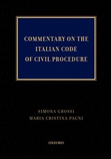 Commentary on the Italian Code of Civil Procedure