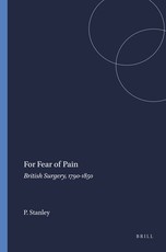 For Fear of Pain