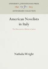 American Novelists in Italy