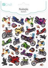 Lipdukai MOTOCIKLAI 34vnt.