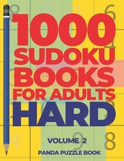 1000 Sudoku Books For Adults Hard - Volume 2