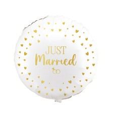 Folinis balionas „Just Married“, 46 cm