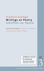 Writings on Poetry / Schriften zur Poesie