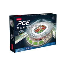 3D dėlionė PGE nacionalinis stadionas su LED apšvietimu