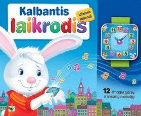 Kalbantis laikrodis. 12 smagių garsų ir linksmų melodijų