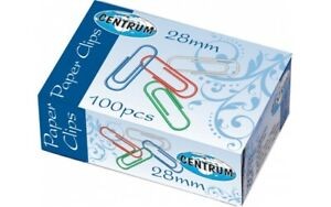 Sąvaržėlės spalvotos 28mm. CENTRUM, 100 vnt