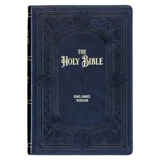 KJV Holy Bible, Giant Print Full-Size Faux Leather Red Letter Edition - Thumb Index & Ribbon Marker, King James Version, Espresso