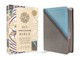 NIV Application Bible, Leathersoft, Teal/Grey, Red Letter, Comfort Print