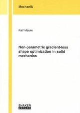 Non-parametric gradient-less shape optimization in solid mechanics