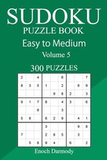 300 Easy to Medium Sudoku Puzzle Book