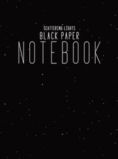 Black Paper Notebook Black Lined Paper