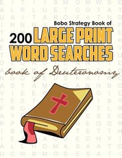 Bobo Strategy Book of 200 Large Print Word Searches