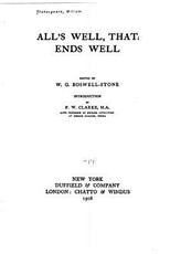 All's Well, That Ends Well