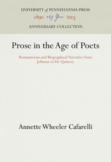 Prose in the Age of Poets