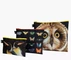 LOQI užsegamų krepšelių rinkinys smulkiems daiktams „Photo Ark Owl, Butterflies, Penguins“